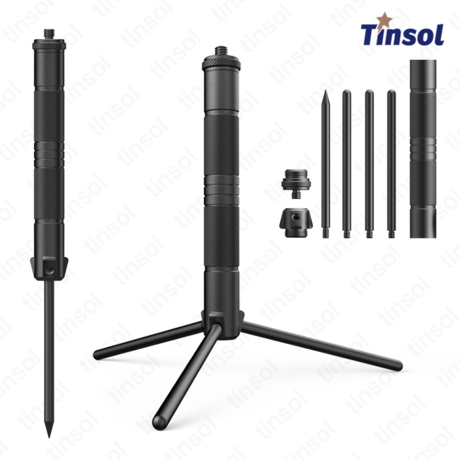 Auto Tracking Tripod - حامل فانوس ألومنيوم جديد قابل للطي،