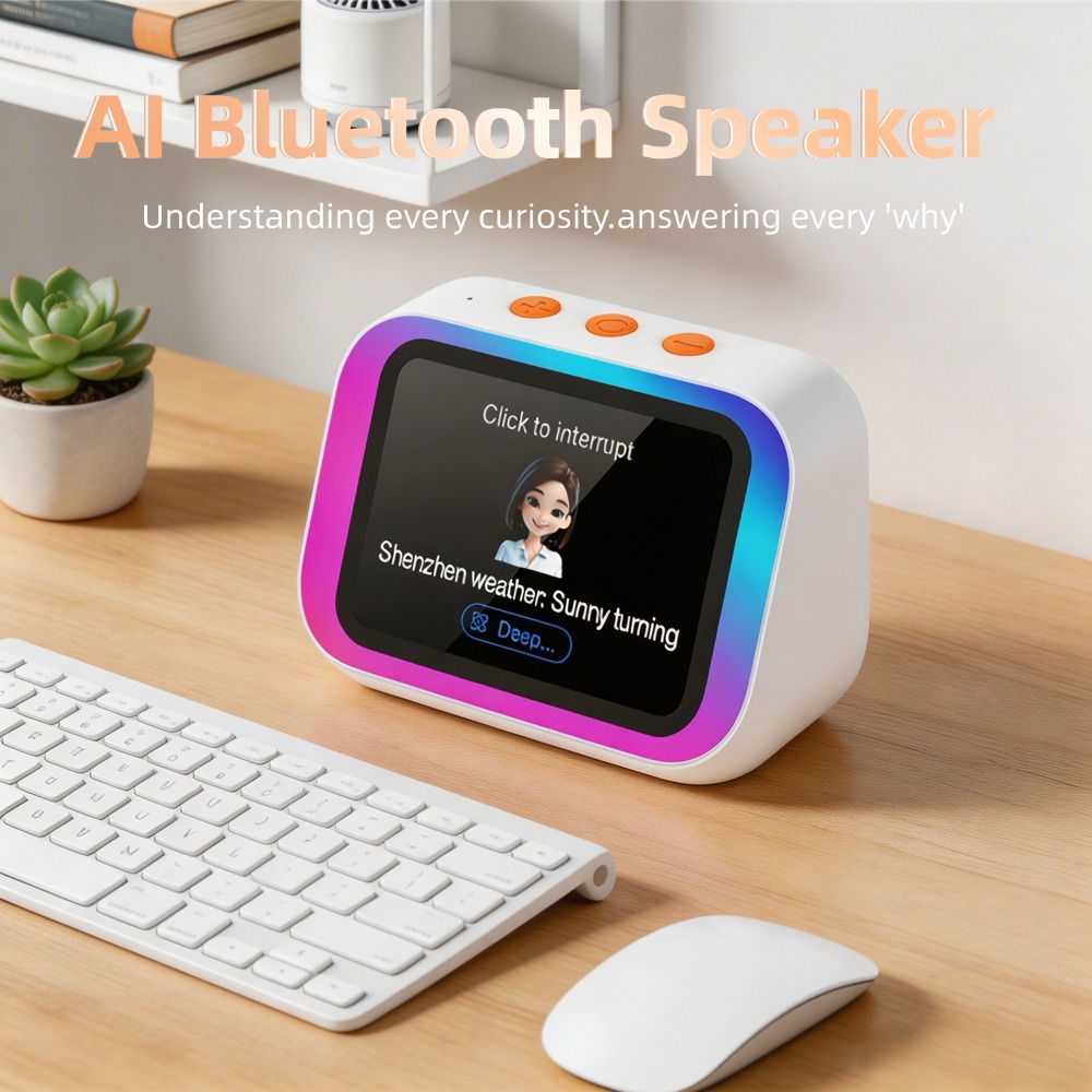 Digital Alarm Clock - مكبر صوت بلوتوث بتقنية الذكاء الاصطناعي