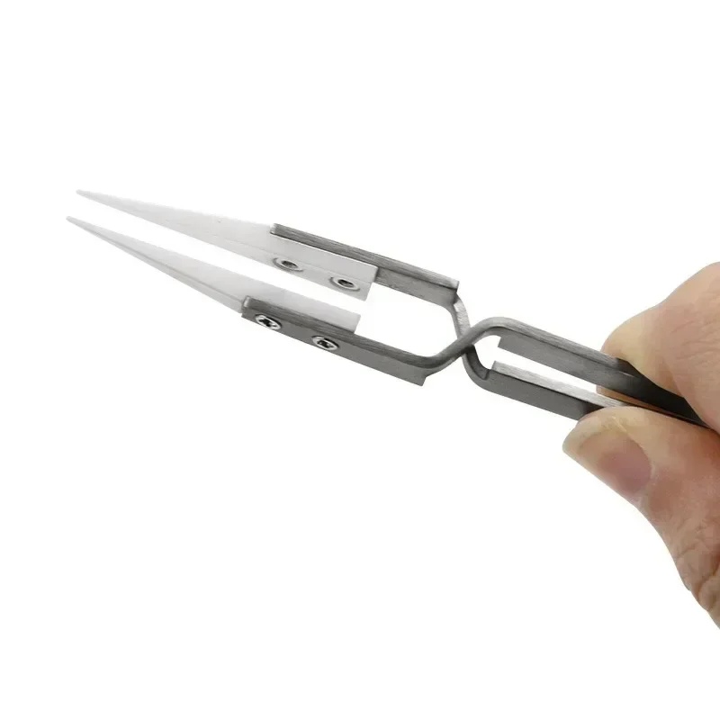 ملقط من الفولاذ المقاوم للصدأ  - مراجعة Electronics Stuff وسعره
