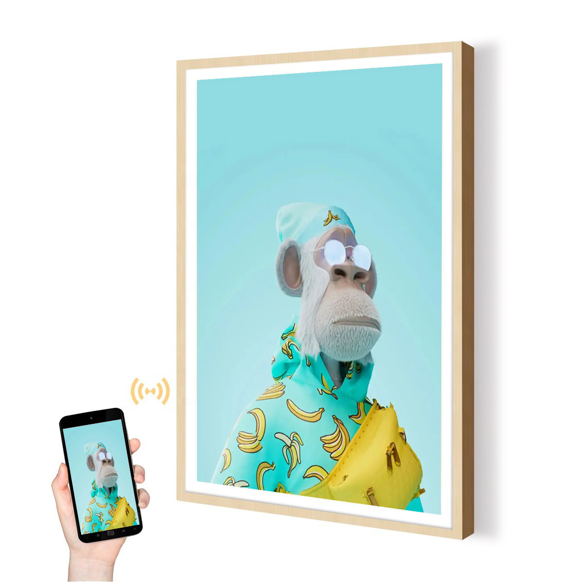 شاشة عرض ذكية للصور والفيديو ب - مراجعة Digital Photo Frame Wifi وسعره