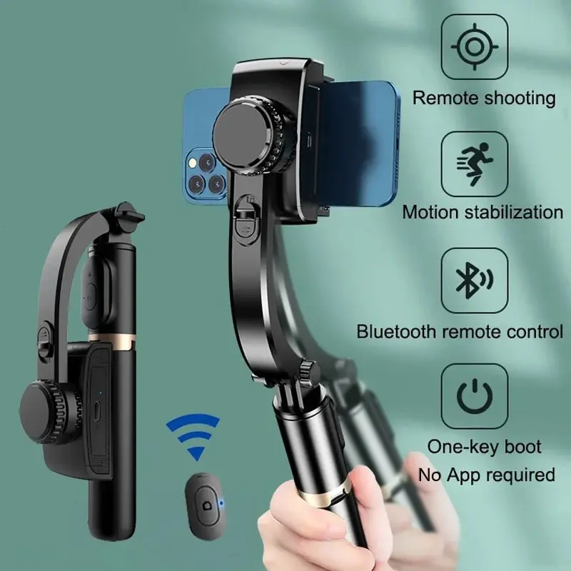 Q08 مثبت جيمبال محمول باليد، ع - مراجعة Auto Tracking Tripod وسعره