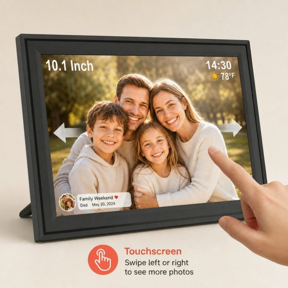 إطار صور رقمي 10.1 بوصة بشاشة  - مراجعة Digital Photo Frame Wifi وسعره