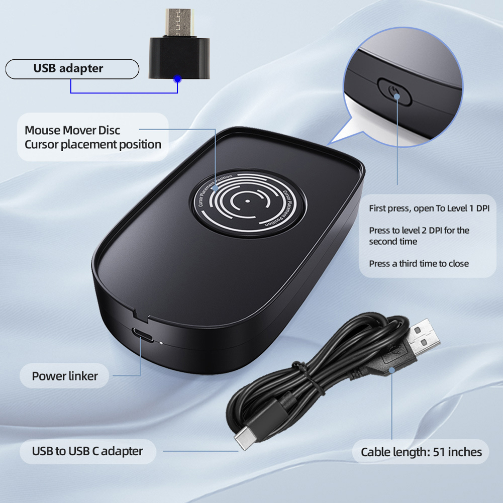 جهاز تحريك الماوس غير القابل ل - مراجعة Auto Mouse Mover وسعره