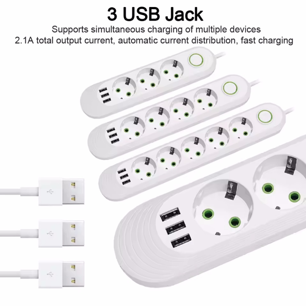 2 متر كابل الاتحاد الأوروبي ال - مراجعة Electronics Gadgets For Home وسعره