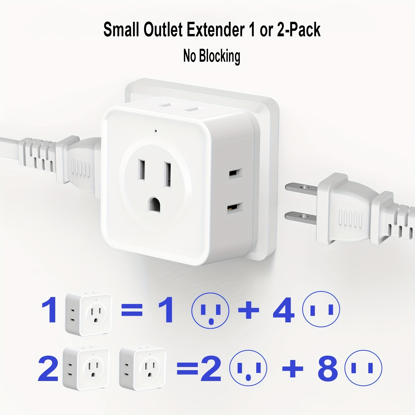موسع مخرج حائط بمقبس أمريكي مت - مراجعة Electronics Gadgets For Home وسعره