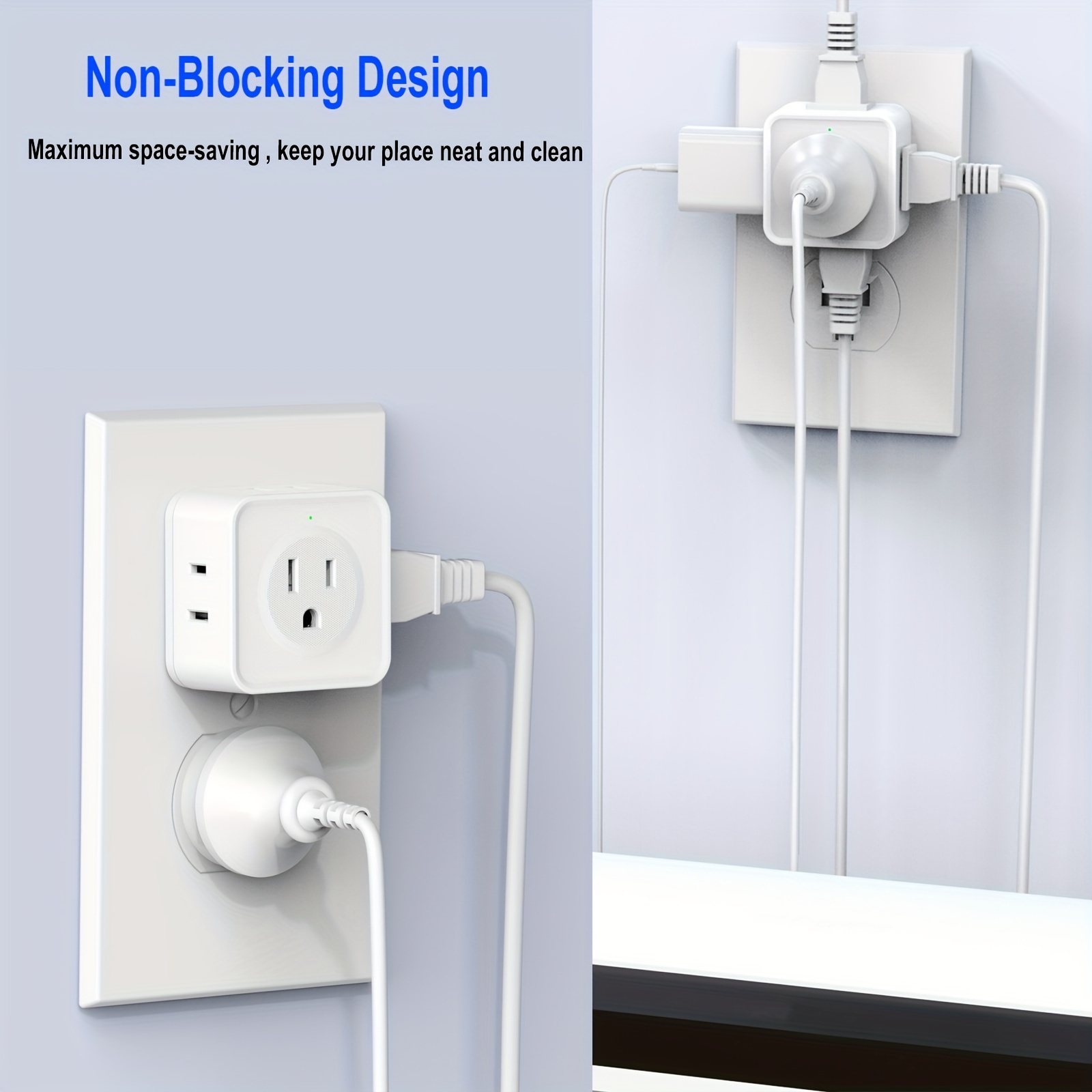 موسع مخرج حائط بمقبس أمريكي مت - مراجعة Electronics Gadgets For Home وسعره
