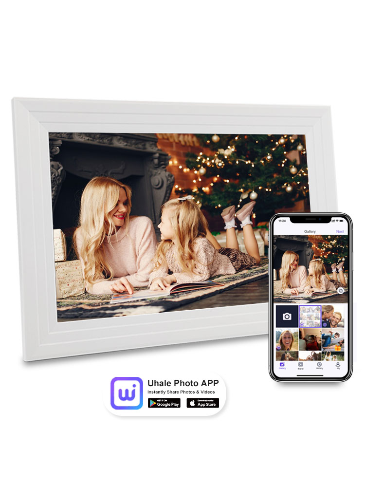 10.1 بوصة واي فاي إطار الصورة  - مراجعة Digital Photo Frame Wifi وسعره