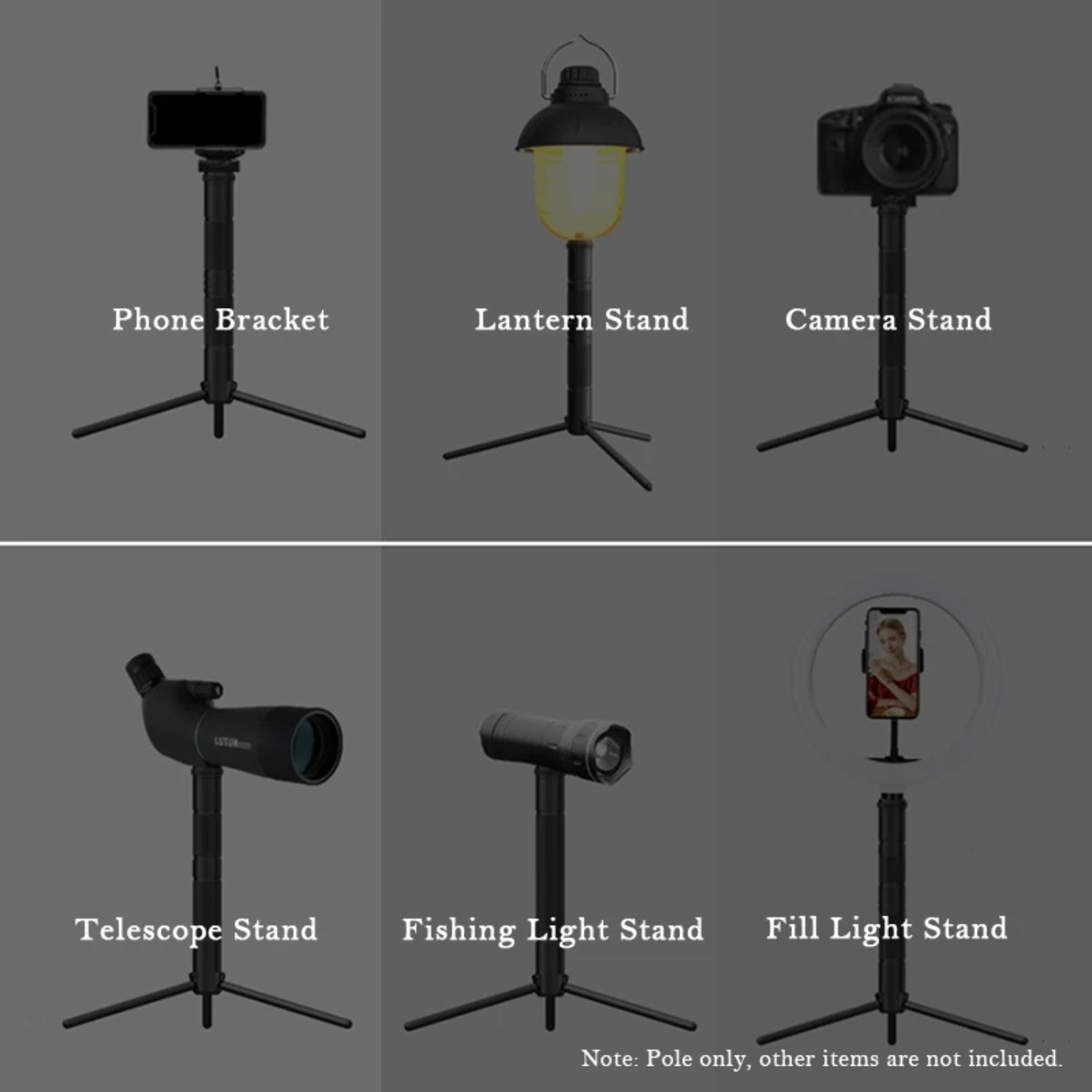 حامل فانوس ألومنيوم جديد قابل  - مراجعة Auto Tracking Tripod وسعره