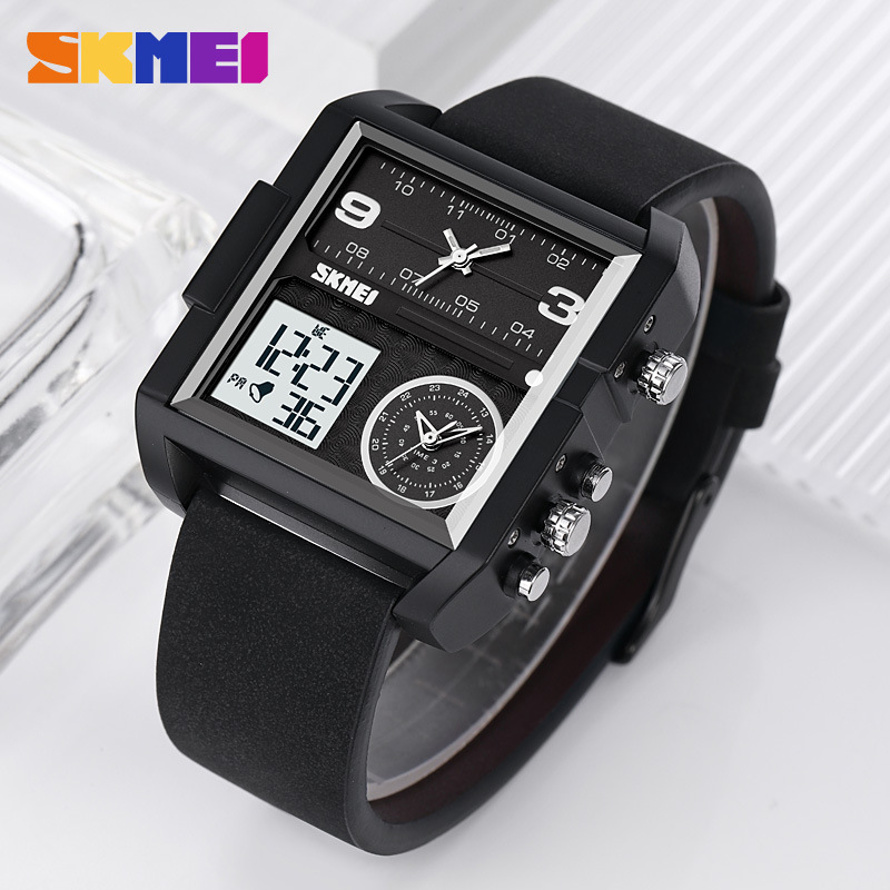 ساعة يد رقمية للرجال موديل 202 - مراجعة Digital Alarm Clock وسعره