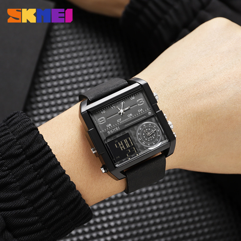 ساعة يد رقمية للرجال موديل 202 - مراجعة Digital Alarm Clock وسعره