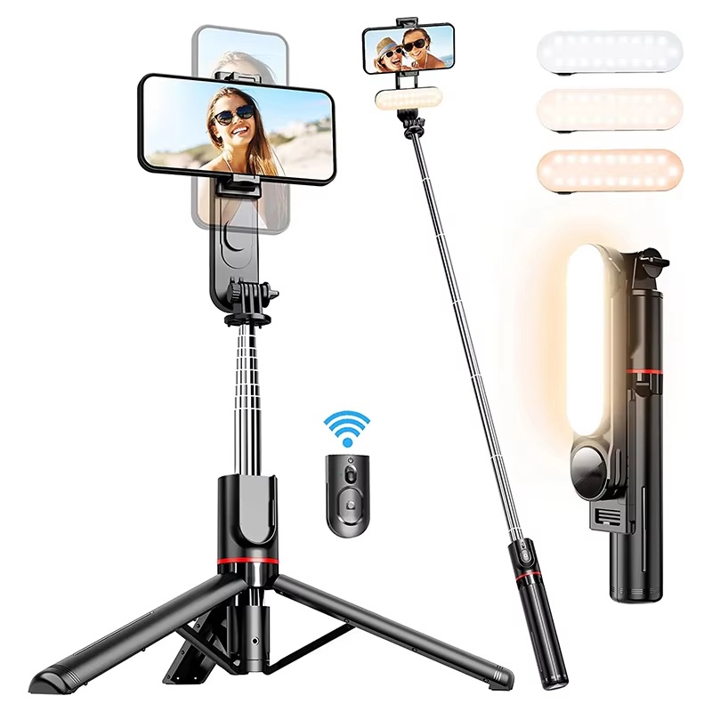 عصا سيلفي محمولة صغيرة قابلة ل - مراجعة Auto Tracking Tripod وسعره
