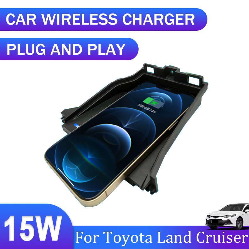 شاحن لاسلكي للسيارة بقوة 15 وا - مراجعة Wireless Phone Charger Pad وسعره