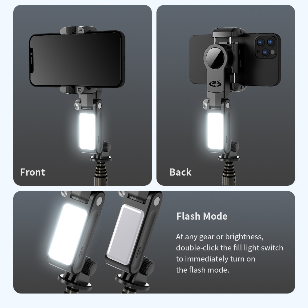 Selfie Stick Phone Gimbal Stab - مراجعة Auto Tracking Tripod وسعره