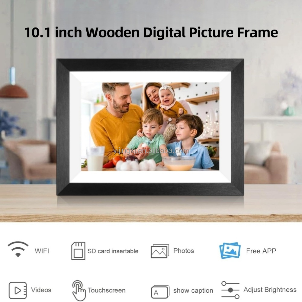 إطار صور رقمي ذكي بشاشة لمس IP - مراجعة Digital Photo Frame Wifi وسعره