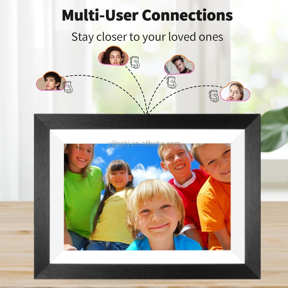 إطار صور رقمي ذكي بشاشة لمس IP - مراجعة Digital Photo Frame Wifi وسعره