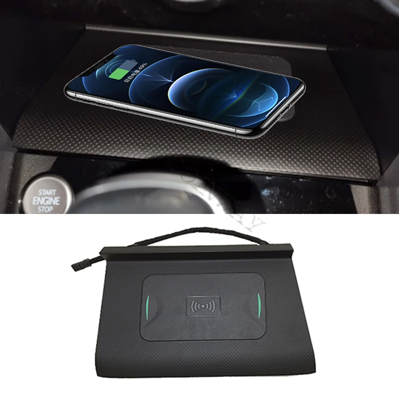 شاحن لاسلكي للسيارة لفولكس واج - مراجعة Wireless Phone Charger Pad وسعره