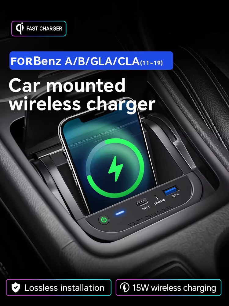 15 واط سيارة تشى شاحن لاسلكي س - مراجعة Wireless Phone Charger Pad وسعره
