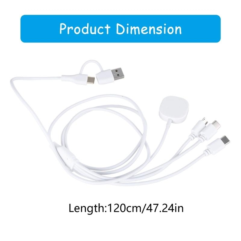 كابل شحن متعدد 4 في 1 USB C عا - مراجعة Electronics And Gadgets With C وسعره