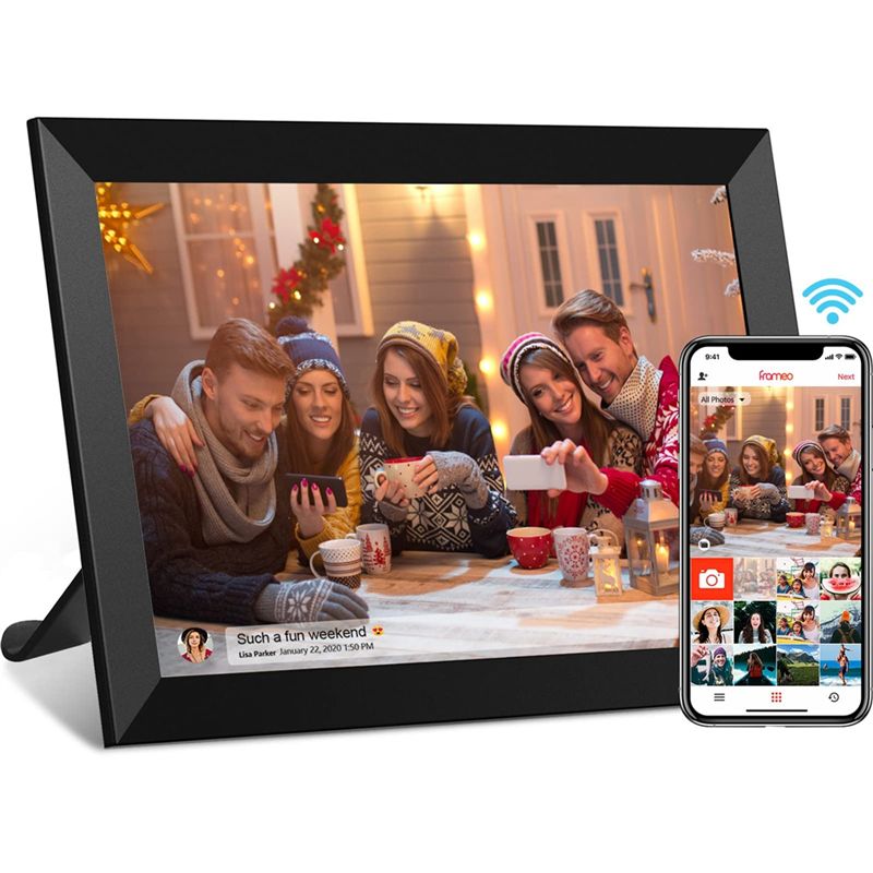 إطار صور رقمي ذكي A77K مقاس 10 - مراجعة Digital Photo Frame Wifi وسعره