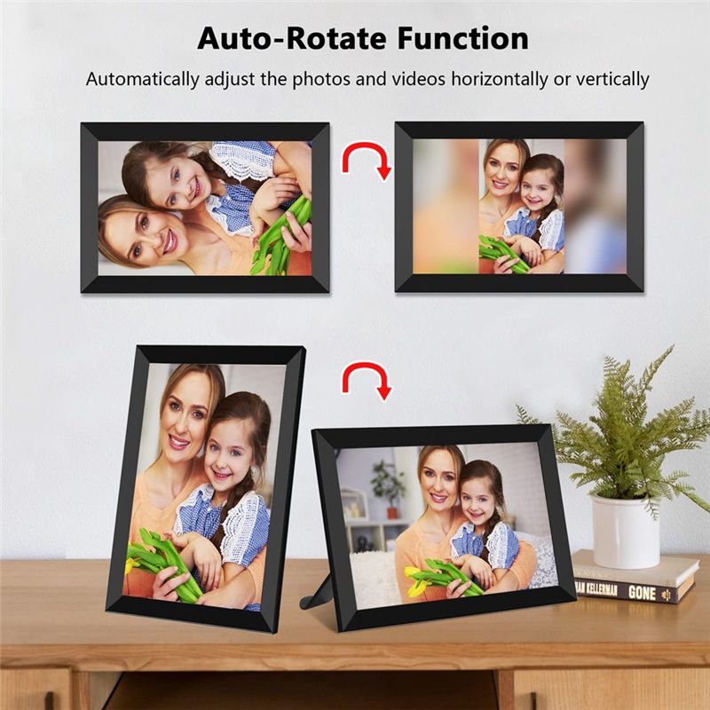 إطار صور رقمي ذكي A77K مقاس 10 - مراجعة Digital Photo Frame Wifi وسعره