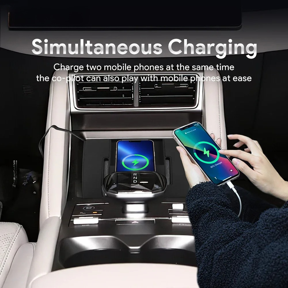 شاحن لاسلكي للسيارة لـ BYD Yua - مراجعة Wireless Phone Charger Pad وسعره