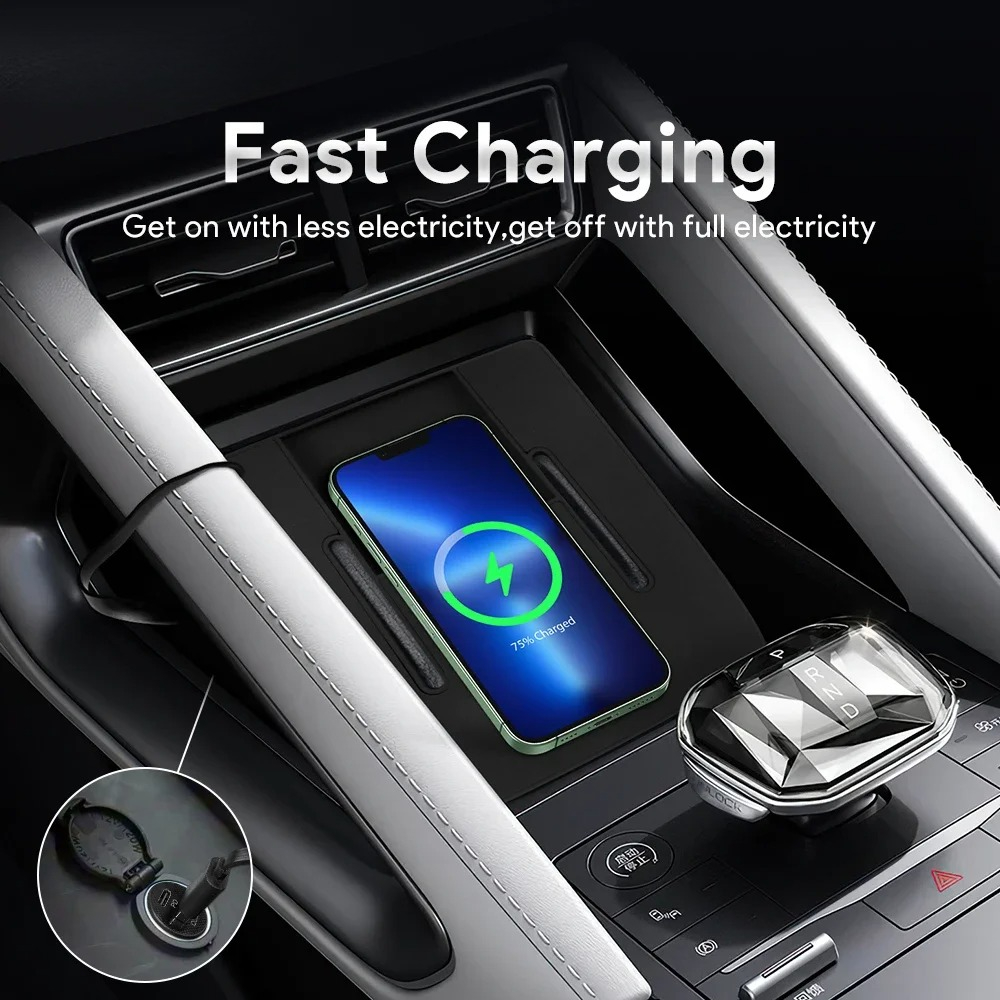 شاحن لاسلكي للسيارة لـ BYD Yua - مراجعة Wireless Phone Charger Pad وسعره