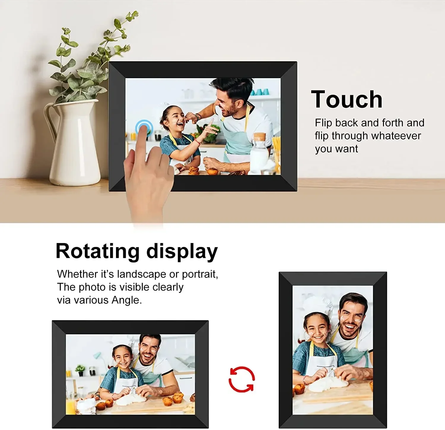 إطار صور رقمي WiFi Frameo 2025 - مراجعة Digital Photo Frame Wifi وسعره