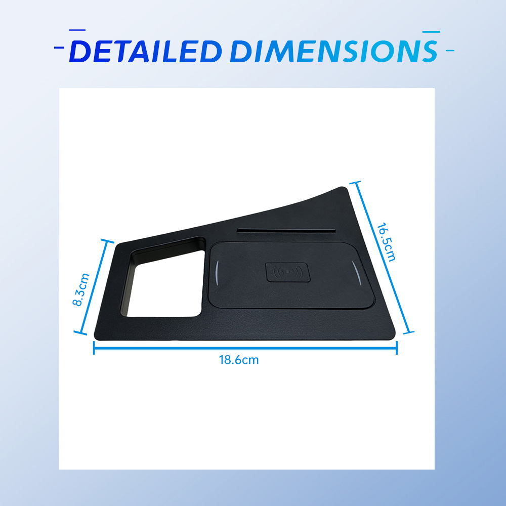 شاحن لاسلكي للسيارة بقوة 15 وا - مراجعة Wireless Phone Charger Pad وسعره