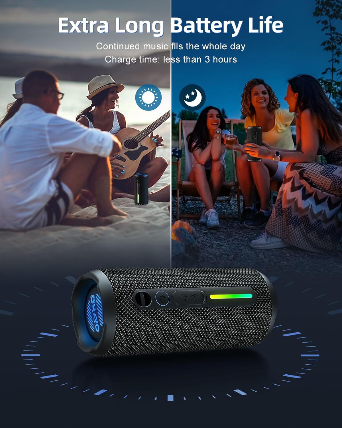 Ohayo S7 مكبر صوت بلوتوث محمول - مراجعة Electronics Gadgets For Home وسعره