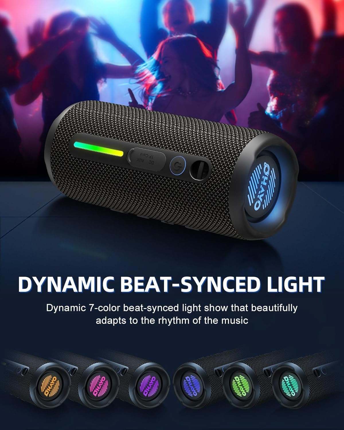 Ohayo S7 مكبر صوت بلوتوث محمول - مراجعة Electronics Gadgets For Home وسعره