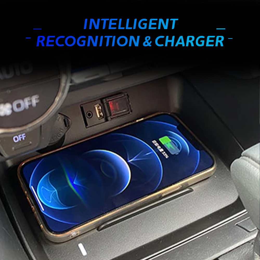 شاحن لاسلكي 15 واط لسيارة تويو - مراجعة Wireless Phone Charger Pad وسعره