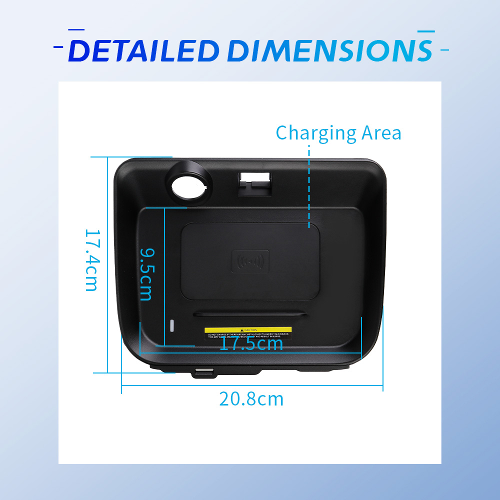 شاحن لاسلكي 15 واط لسيارة تويو - مراجعة Wireless Phone Charger Pad وسعره