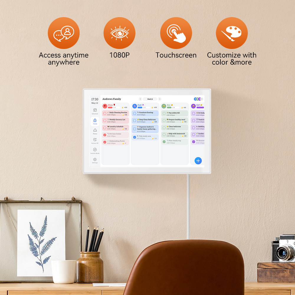 إطار صور رقمي ذكي بشاشة لمس عا - مراجعة Digital Photo Frame Wifi وسعره