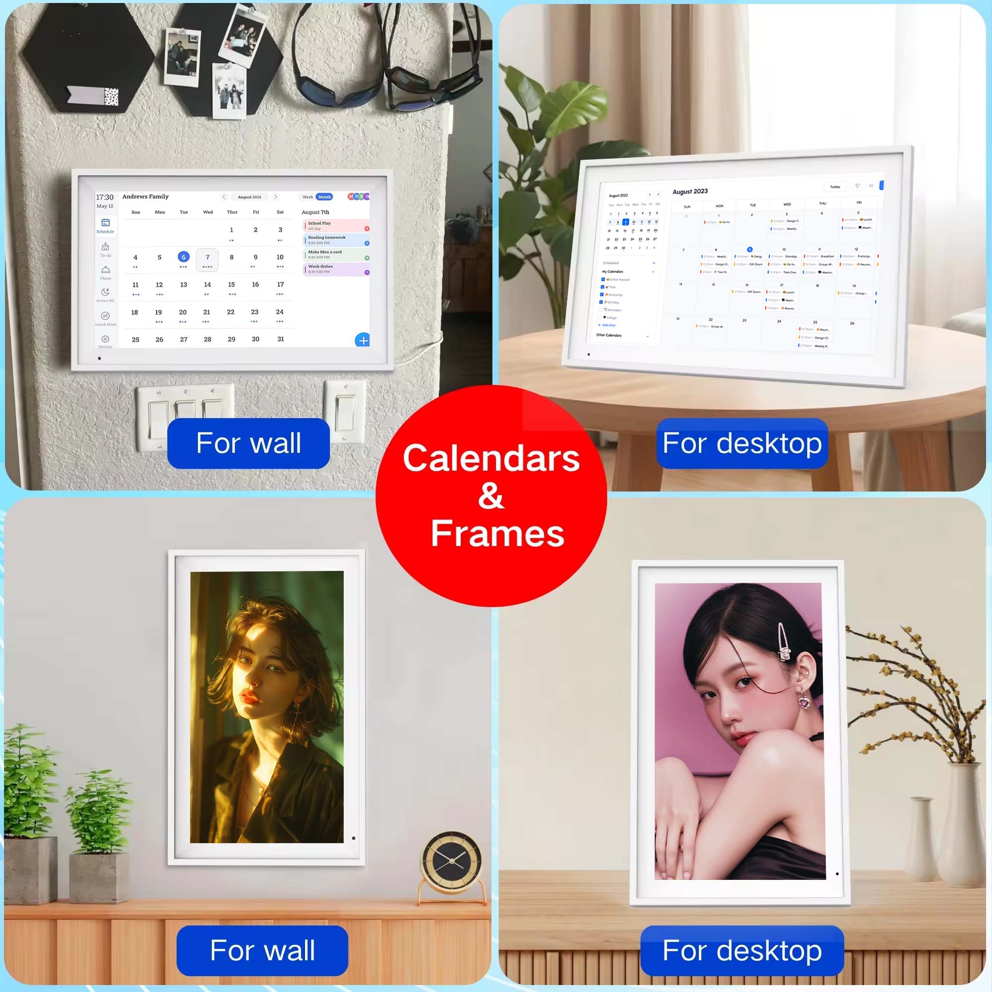 إطار صور رقمي بحجم 15.6 بوصة م - مراجعة Digital Photo Frame Wifi وسعره