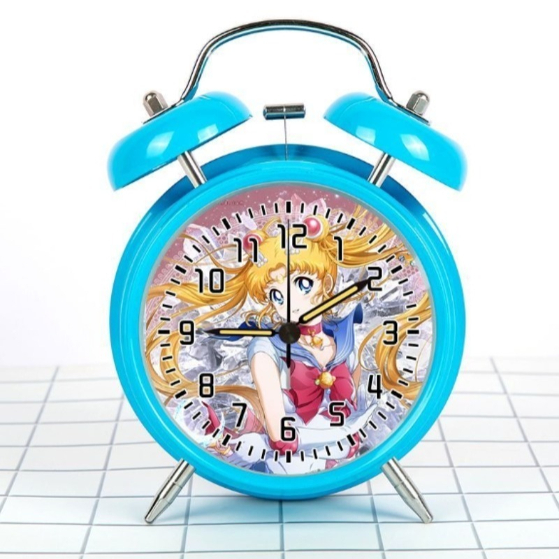 بحار القمر المنبه الكرتون أنيم - مراجعة Digital Alarm Clock وسعره