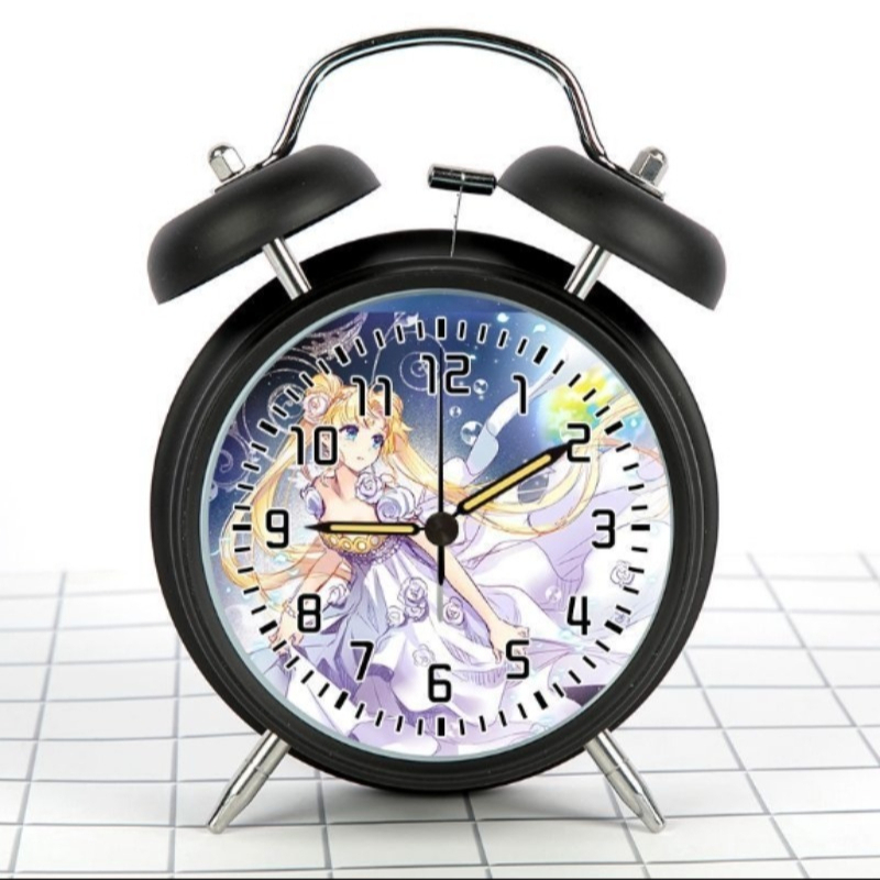 بحار القمر المنبه الكرتون أنيم - مراجعة Digital Alarm Clock وسعره