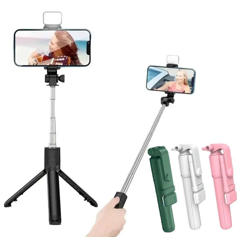 عصا سيلفي بلوتوث قابلة للسحب ت - مراجعة Auto Tracking Tripod وسعره