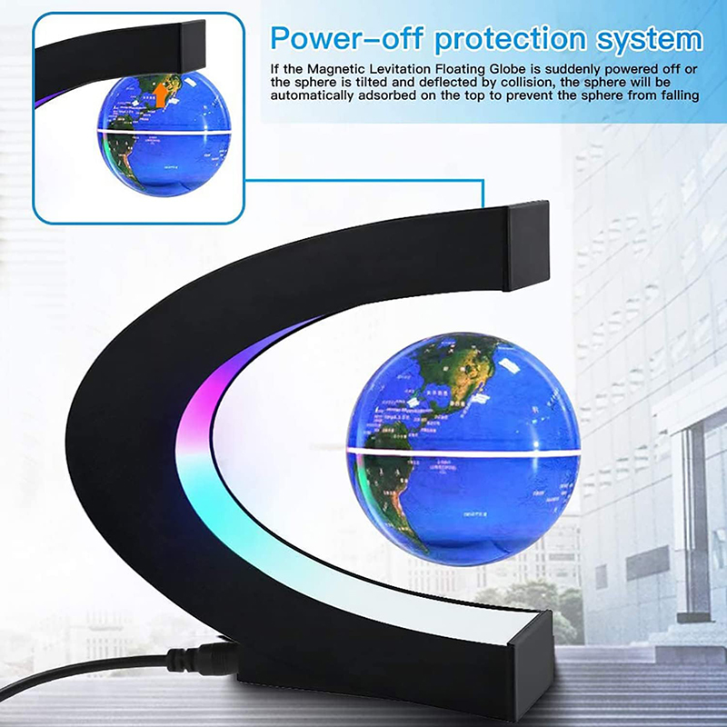كرة أرضية مغناطيسية عائمة بإضا - مراجعة Electronics Gadgets For Home وسعره