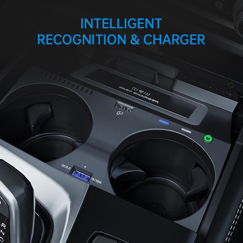 شاحن لاسلكي للسيارة بتقنية Qi  - مراجعة Wireless Phone Charger Pad وسعره